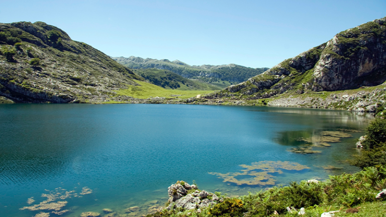 Subir en coche Los Lagos de Covadonga